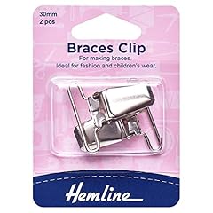 Braces clip nickel for sale  Delivered anywhere in UK