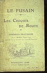 Fusain. croquis route. d'occasion  Livré partout en France