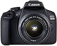 Canon EOS 2000D 18-55 IS SEE Fotocamera, Nero usato  Spedito ovunque in Italia 