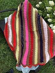 Handmade scrappy afghan for sale  Delivered anywhere in USA 