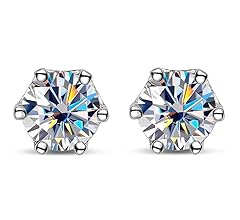 Orecchini diamante moissanite usato  Spedito ovunque in Italia 