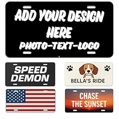 Custom aluminum license for sale  Delivered anywhere in USA 
