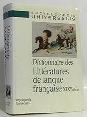 Dictionnaire littératures lan d'occasion  Livré partout en France