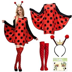 Wellxunk costume coccinella usato  Spedito ovunque in Italia 