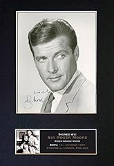Sir roger moore for sale  Delivered anywhere in UK