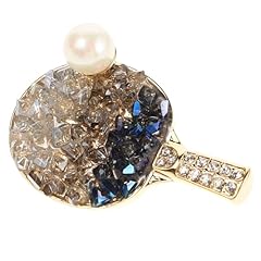 Silver brooch crystal for sale  Delivered anywhere in UK