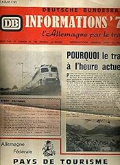 Deutsche bundesbahn informatio d'occasion  Livré partout en France