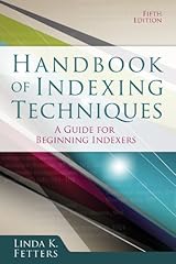 Handbook indexing techniques for sale  Delivered anywhere in USA 