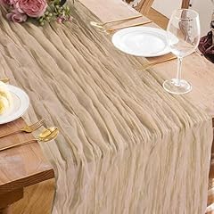 Cheesecloth table runner for sale  Delivered anywhere in UK