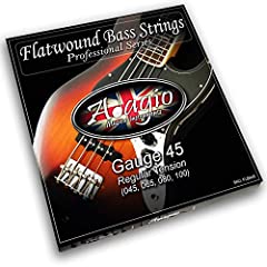Flatwound ADAGIO PRO Electric Bass Guitar Strings 45-100 for sale  Delivered anywhere in UK