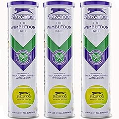 Slazenger wimbledon palline usato  Spedito ovunque in Italia 