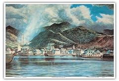 Honolulu harbor 1850 for sale  Delivered anywhere in USA 
