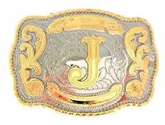 Belt buckle initial for sale  Delivered anywhere in USA 