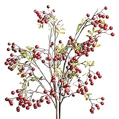 Firlar artificial red for sale  Delivered anywhere in USA 