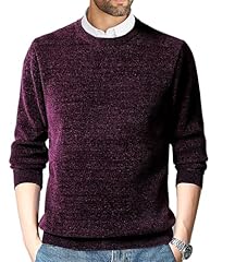 Men chenille crewneck for sale  Delivered anywhere in USA 