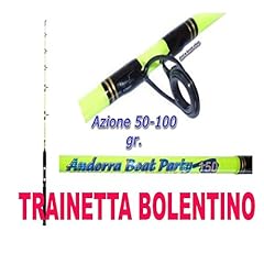 Canna bolentino monopezzo usato  Spedito ovunque in Italia 