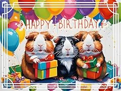 Happy birthday guinea for sale  Delivered anywhere in UK