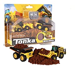 Used, Tonka - Metal Movers Combo Pack - Mighty Dump Truck for sale  Delivered anywhere in USA 
