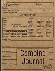 Camping journal family for sale  Delivered anywhere in USA 