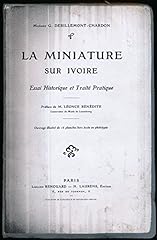 Miniature ivoire historique d'occasion  Livré partout en France