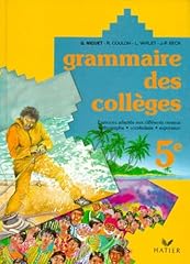 Grammaire des collèges for sale  Delivered anywhere in UK