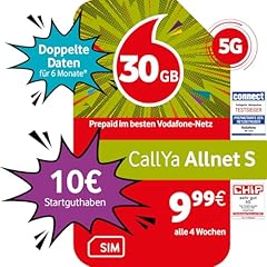 Vodafone prepaid callya gebraucht kaufen  Wird an jeden Ort in Deutschland