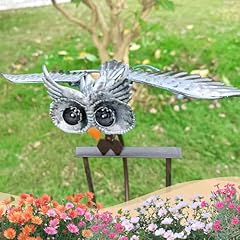 Metal owl garden for sale  Delivered anywhere in USA 