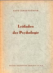 Hans langendörfer leitfaden gebraucht kaufen  Wird an jeden Ort in Deutschland