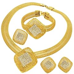 Dubai gold necklace for sale  Delivered anywhere in UK