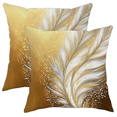 Elegant gold feather for sale  Delivered anywhere in USA 