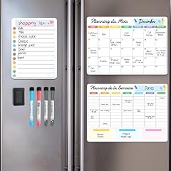 Calendrier magnétique frigo d'occasion  Livré partout en Belgiqu