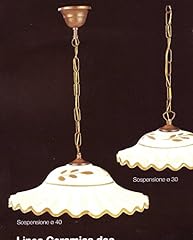 Ilbottegone lampadario ceramic usato  Spedito ovunque in Italia 