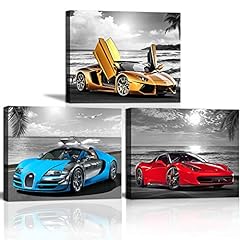 Car poster decor for sale  Delivered anywhere in USA 