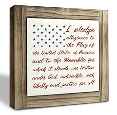 Patriotic wood plaque for sale  Delivered anywhere in USA 