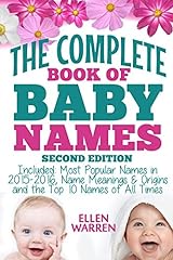 Baby names complete for sale  Delivered anywhere in UK