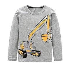 Boys excavator shirt for sale  Delivered anywhere in UK