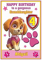 Personalised paw patrol for sale  Delivered anywhere in UK