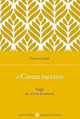 Cesare taccio saggi usato  Spedito ovunque in Italia 
