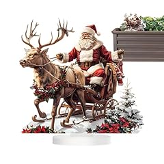 Christmas reindeer sleigh for sale  Delivered anywhere in UK