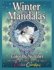 Winter mandalas color for sale  Delivered anywhere in USA 