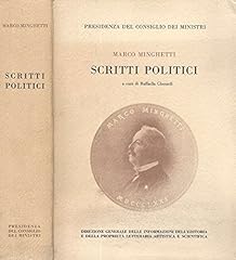 Marco minghetti. scritti d'occasion  Livré partout en France