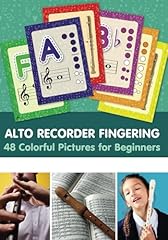 Alto recorder fingering. for sale  Delivered anywhere in UK