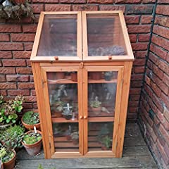 Samuel Alexander Wooden Mini Greenhouse Cold Frame for sale  Delivered anywhere in Ireland