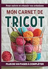 Carnet tricot cahier d'occasion  Livré partout en France