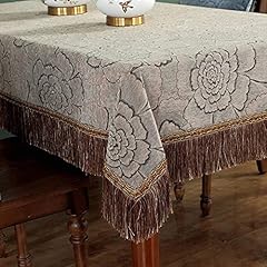 Rectangle tablecloth thick for sale  Delivered anywhere in UK