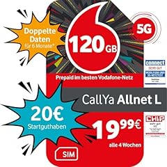 Vodafone prepaid callya gebraucht kaufen  Wird an jeden Ort in Deutschland