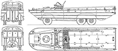 Dukw blueprint drawing for sale  Delivered anywhere in UK