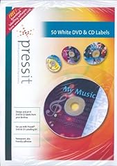 Pressit dvd labels for sale  Delivered anywhere in UK