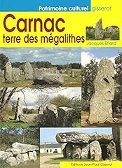 Carnac terre mégalithes d'occasion  Livré partout en France