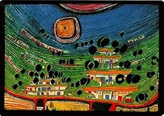 Kunstkarte hundertwasser häus gebraucht kaufen  Wird an jeden Ort in Deutschland